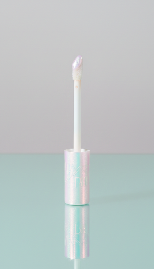Iridescent White Holographic Lip Topper
